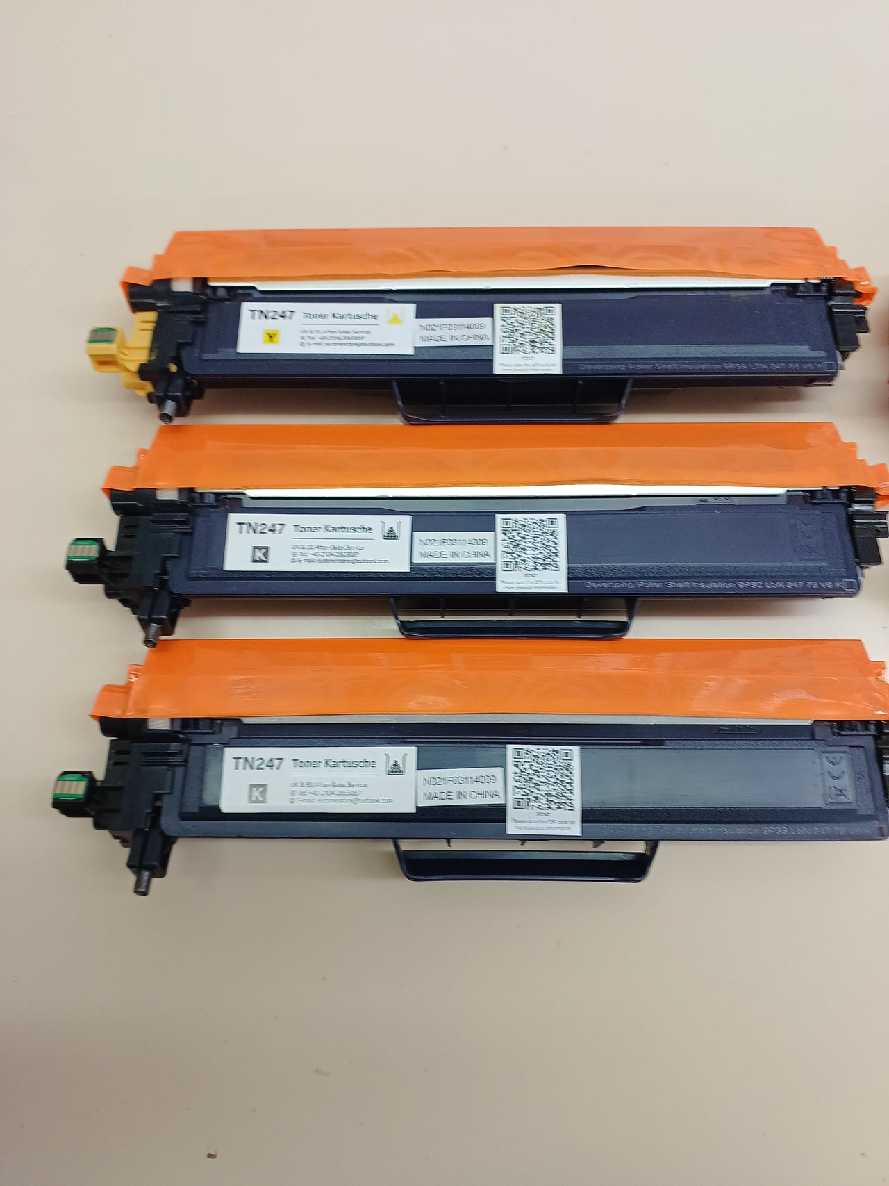 Tóner compatible TN247/TN243 pack 5 colores - ONLYU