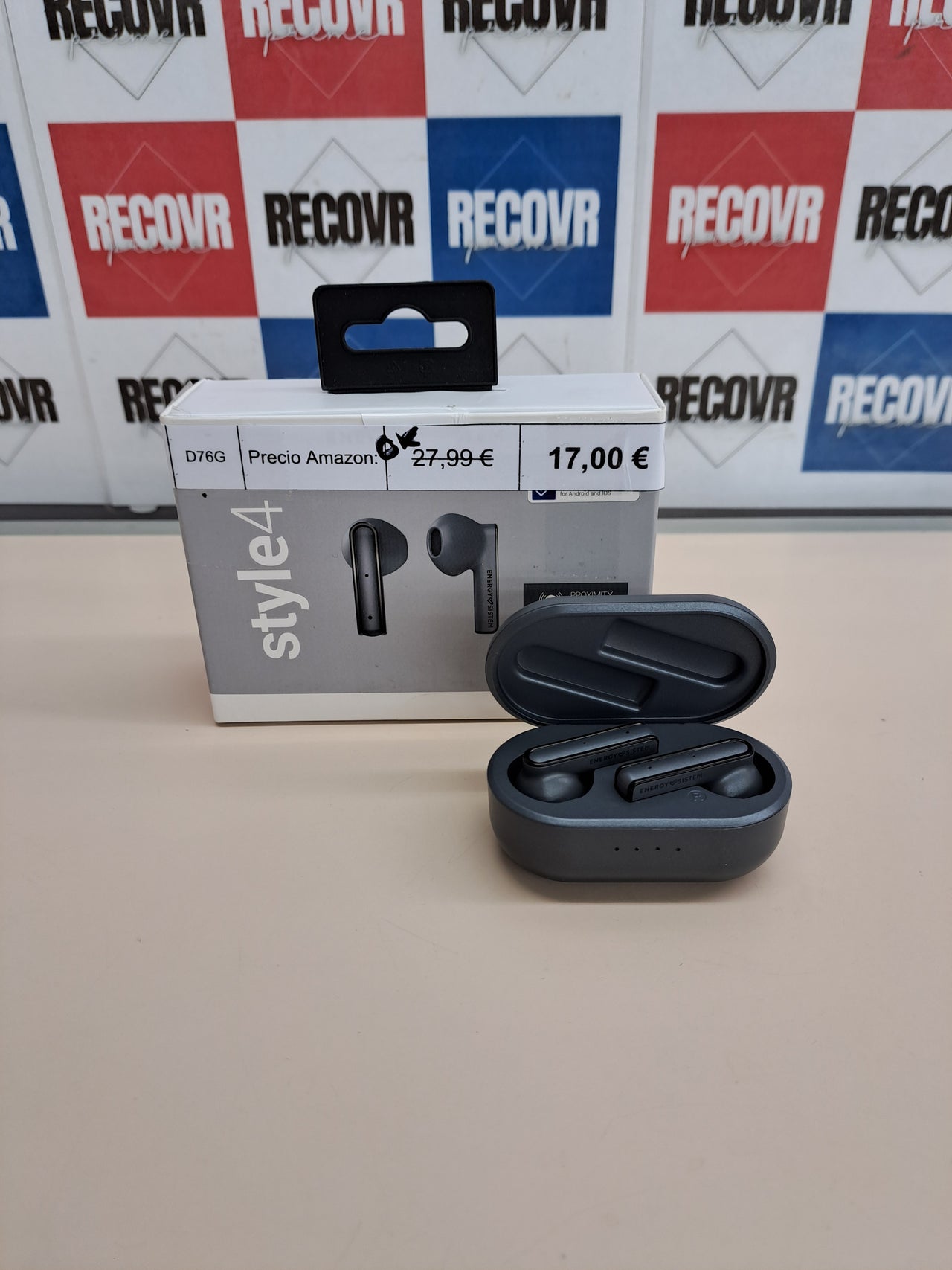 Auriculares Inalámbricos Energy Style 4 Stone TWS