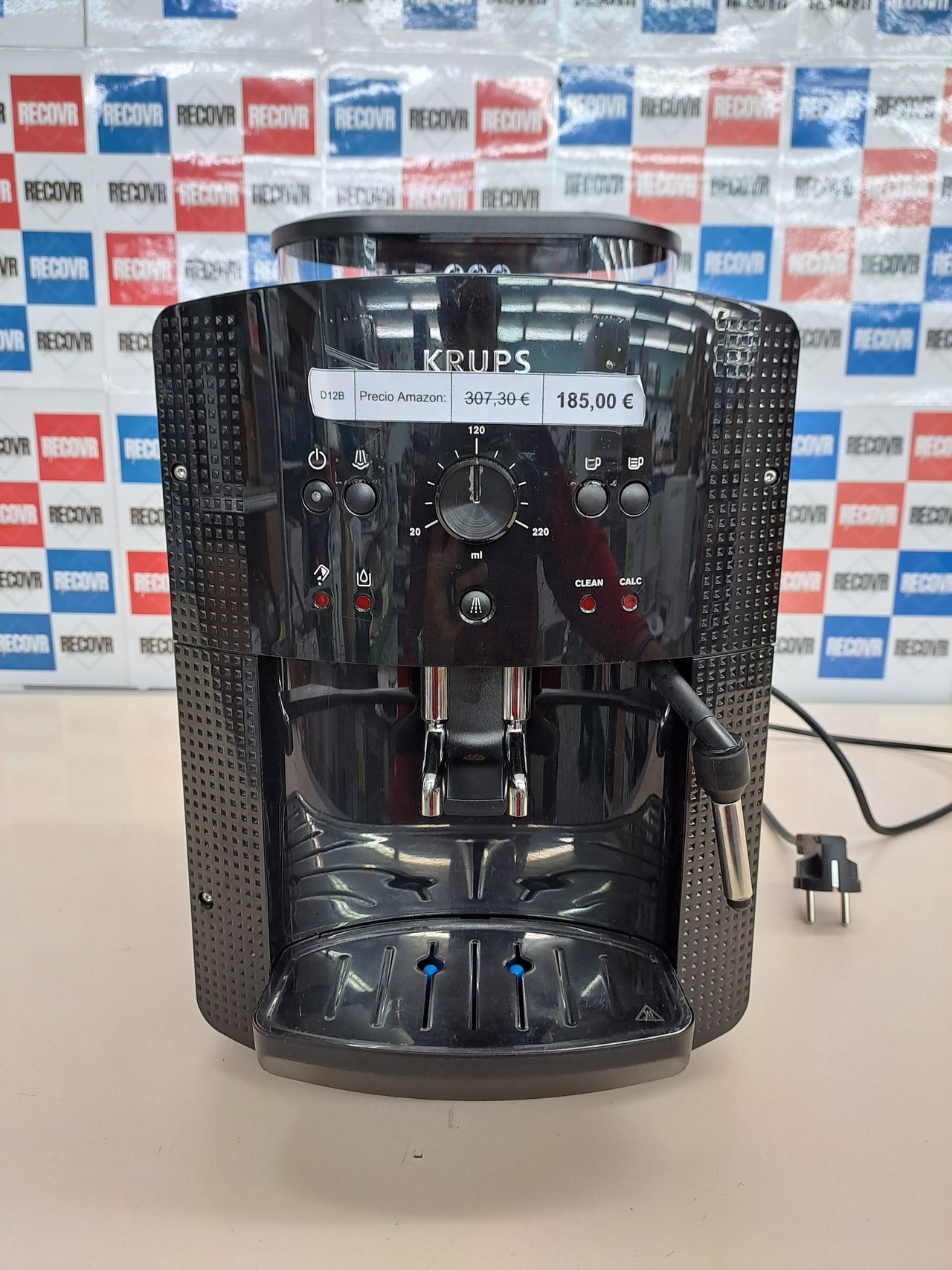 Cafetera superautomática, molinillo cónico de metal Krups Roma