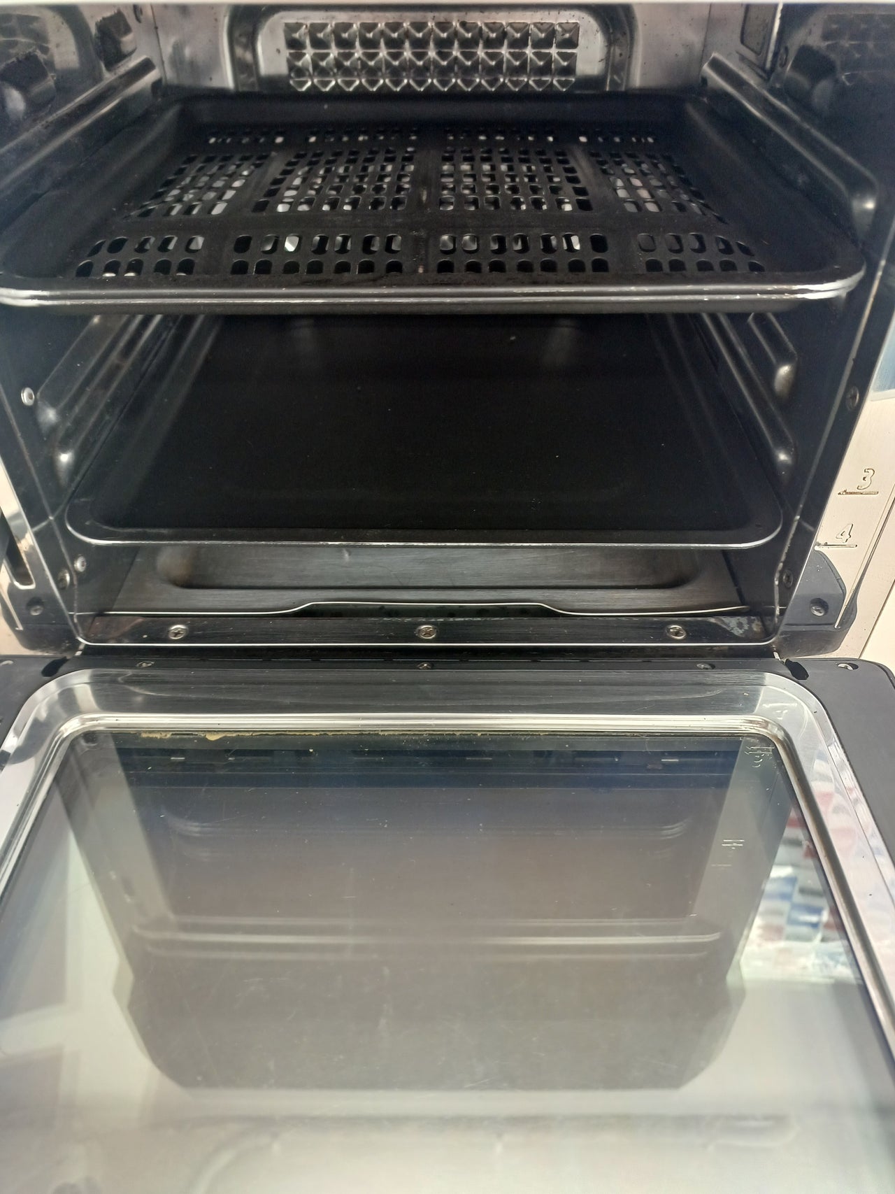 Freidora Aire 12L, 11 Multifunciones, Air Fryer Doble Resistencia 30-220°C, 7 Accesorios, 50+ Recetas, Ventana, Freidora sin Aceite  Horno de Sobremesa, Pantalla Táctil LED, 1800W COSORI