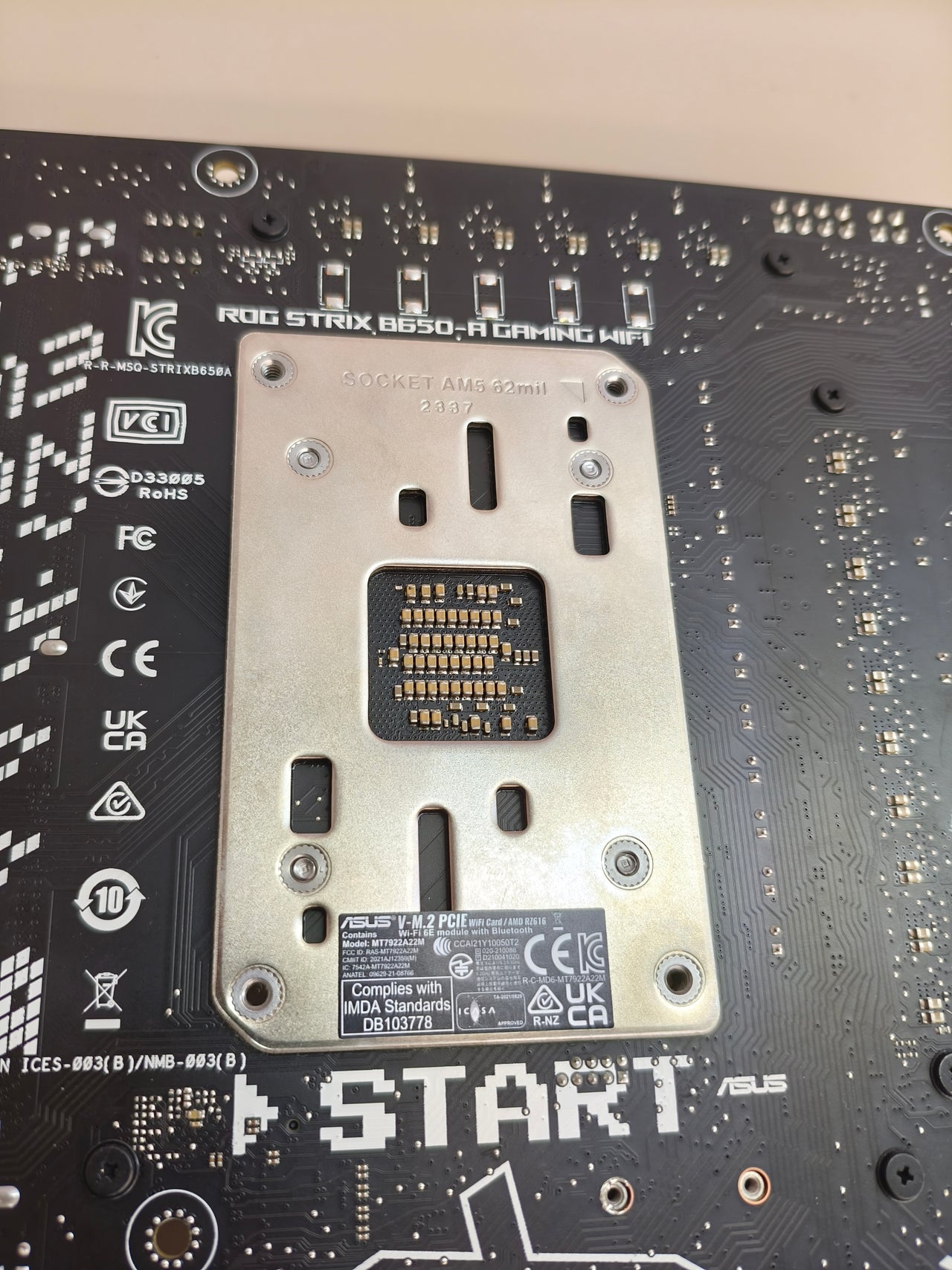 Placa Base ASUS ROG STRIX B650-A GAMING WIFI