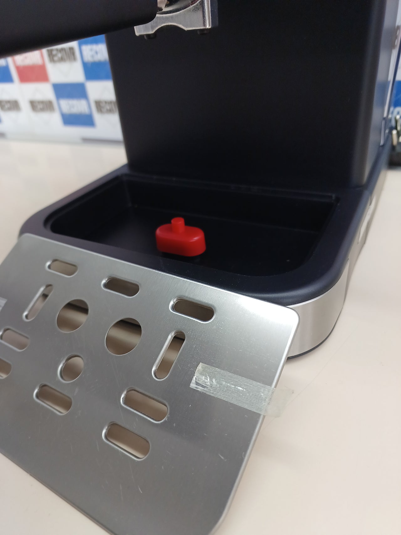 Cafetera express 20 bares acero con manómetro - EVVO