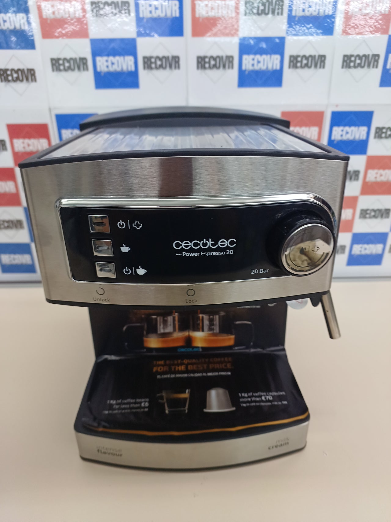 Cafetera express 20 bares 1,6 L 850 W Cecotec
