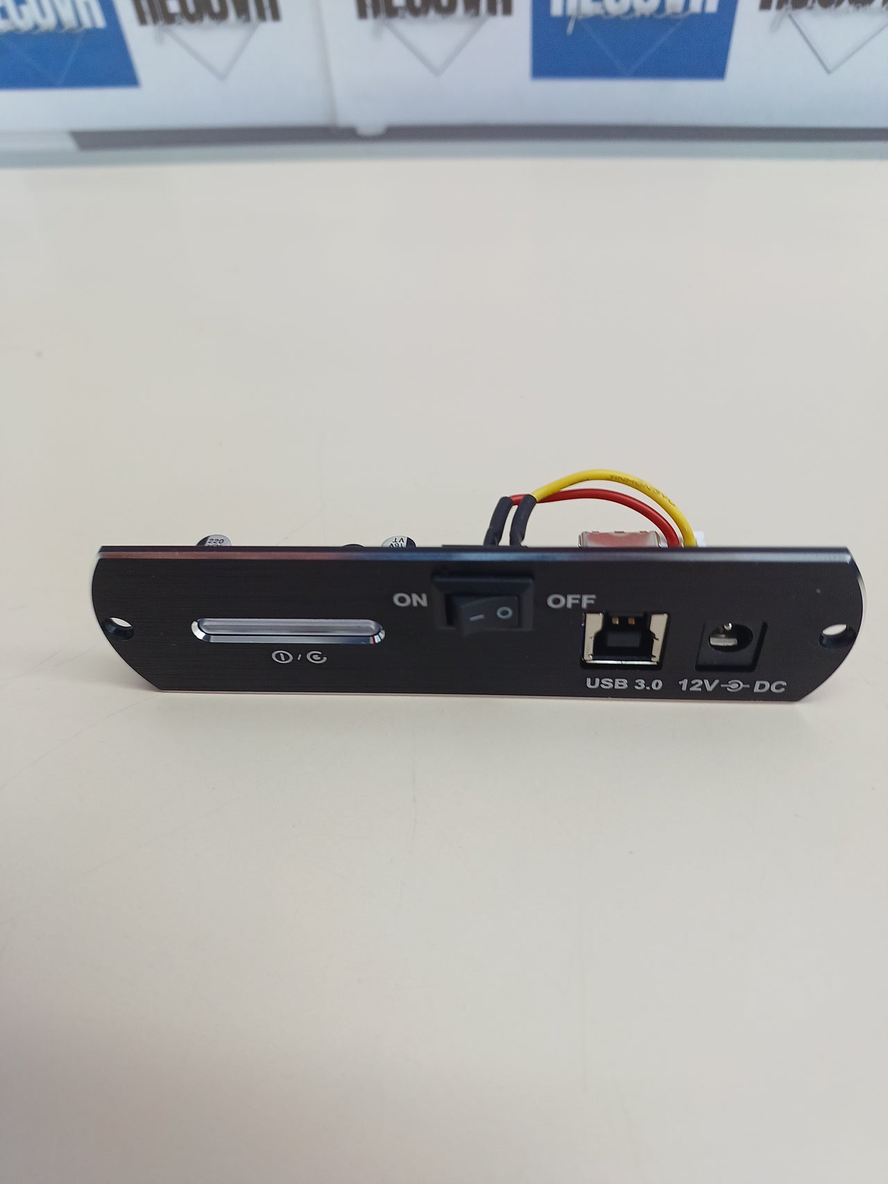 Carcasa HDD 3,5″ USB 3.0 aluminio negro - TooQ