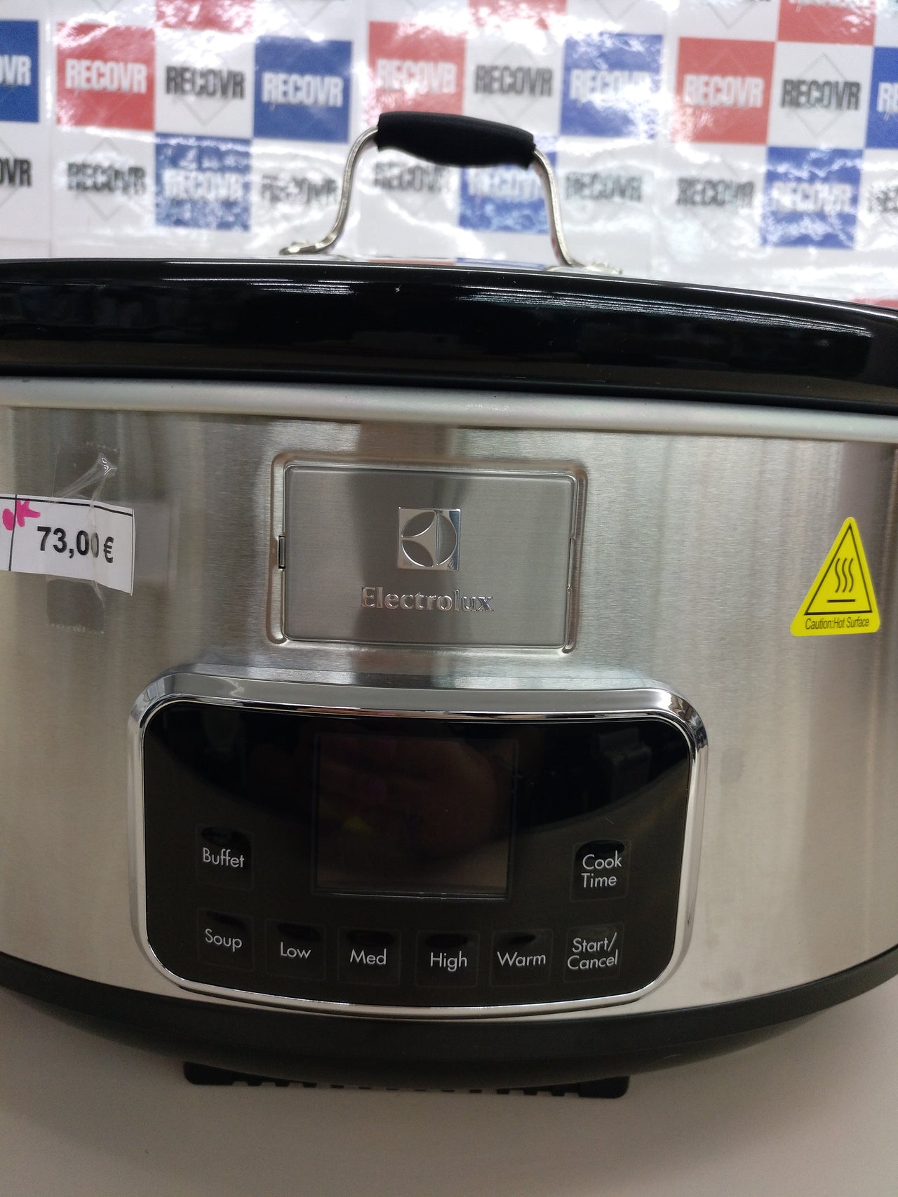 Electrolux ESC7400 - Olla de cocción lenta con display digital y 6,8 l de capacidad