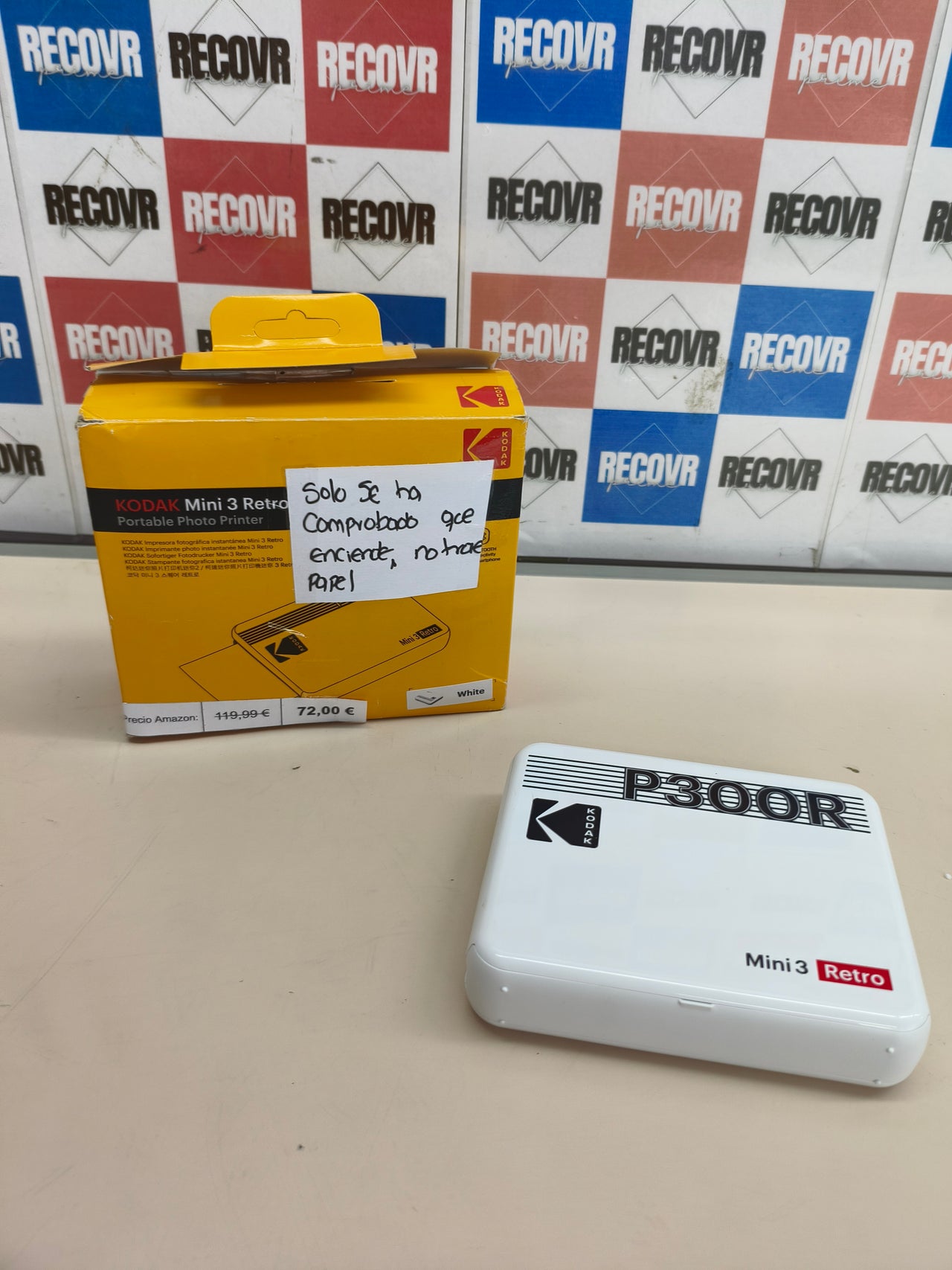 Impresora fotográfica portátil Kodak Mini 3 Retro