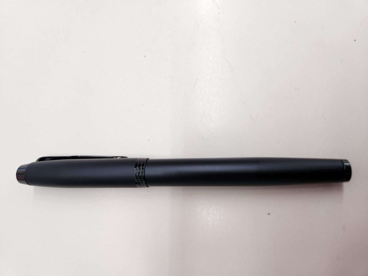 Pluma estilográfica | Negro mate con adornos negros Punta fina Parker IM