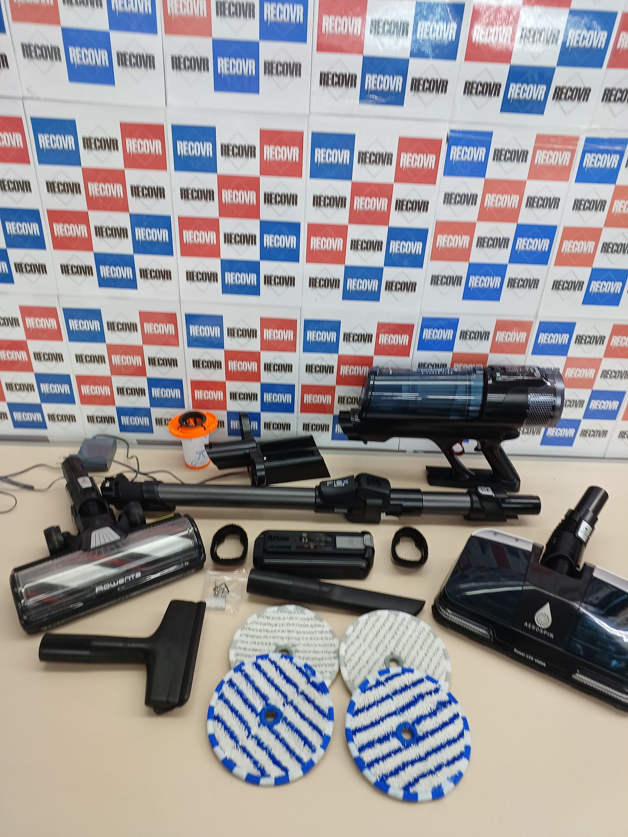 Aspiradora escoba sin cable Flex Aqua SmartControl Rowenta