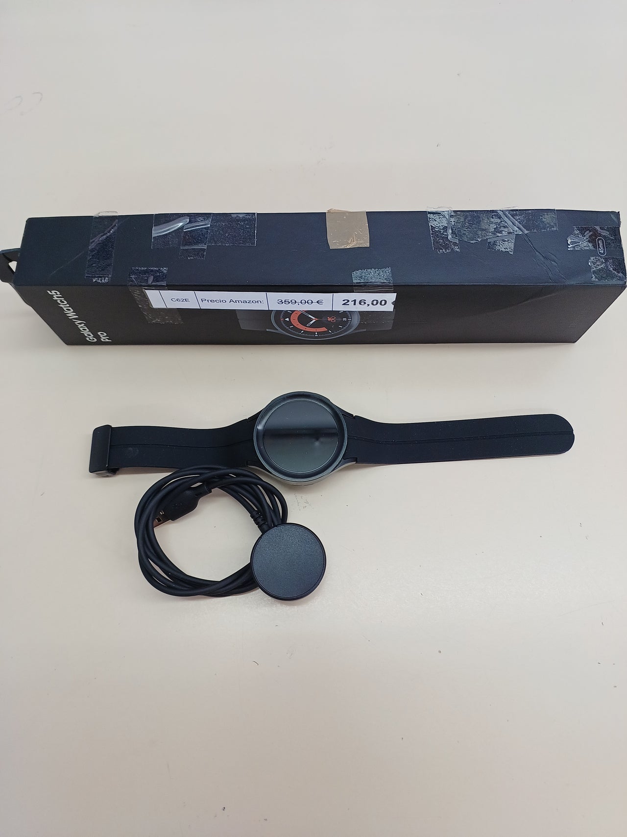 Reloj SAMSUNG R920 Galaxy Watch5 Pro, 45mm, Gray Titanium