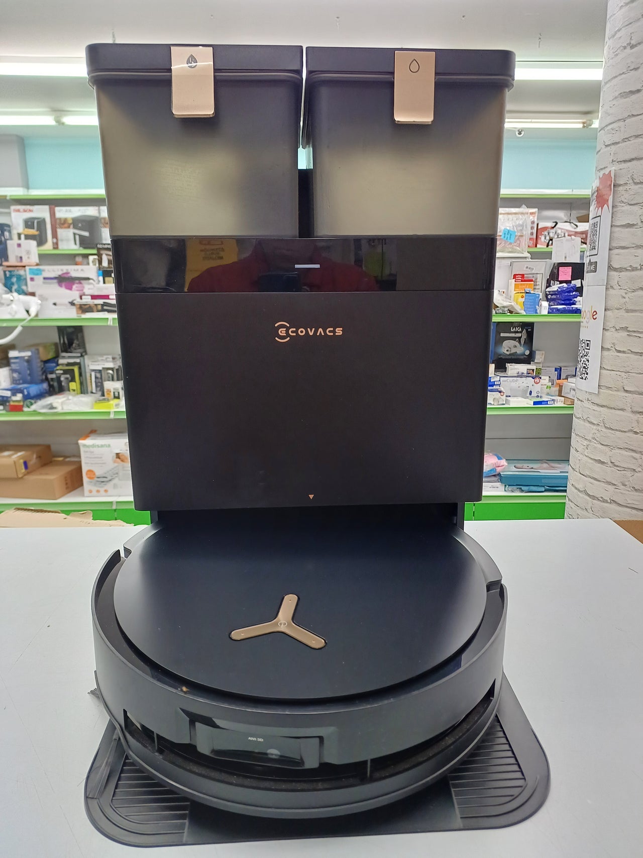 Robot Aspirador y Fregasuelos con Base Automàtico,ECOVACS DEEBOT X8 Pro Omni