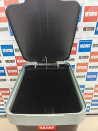 Cubo de basura con pedal Tatay Smart 25 L negro