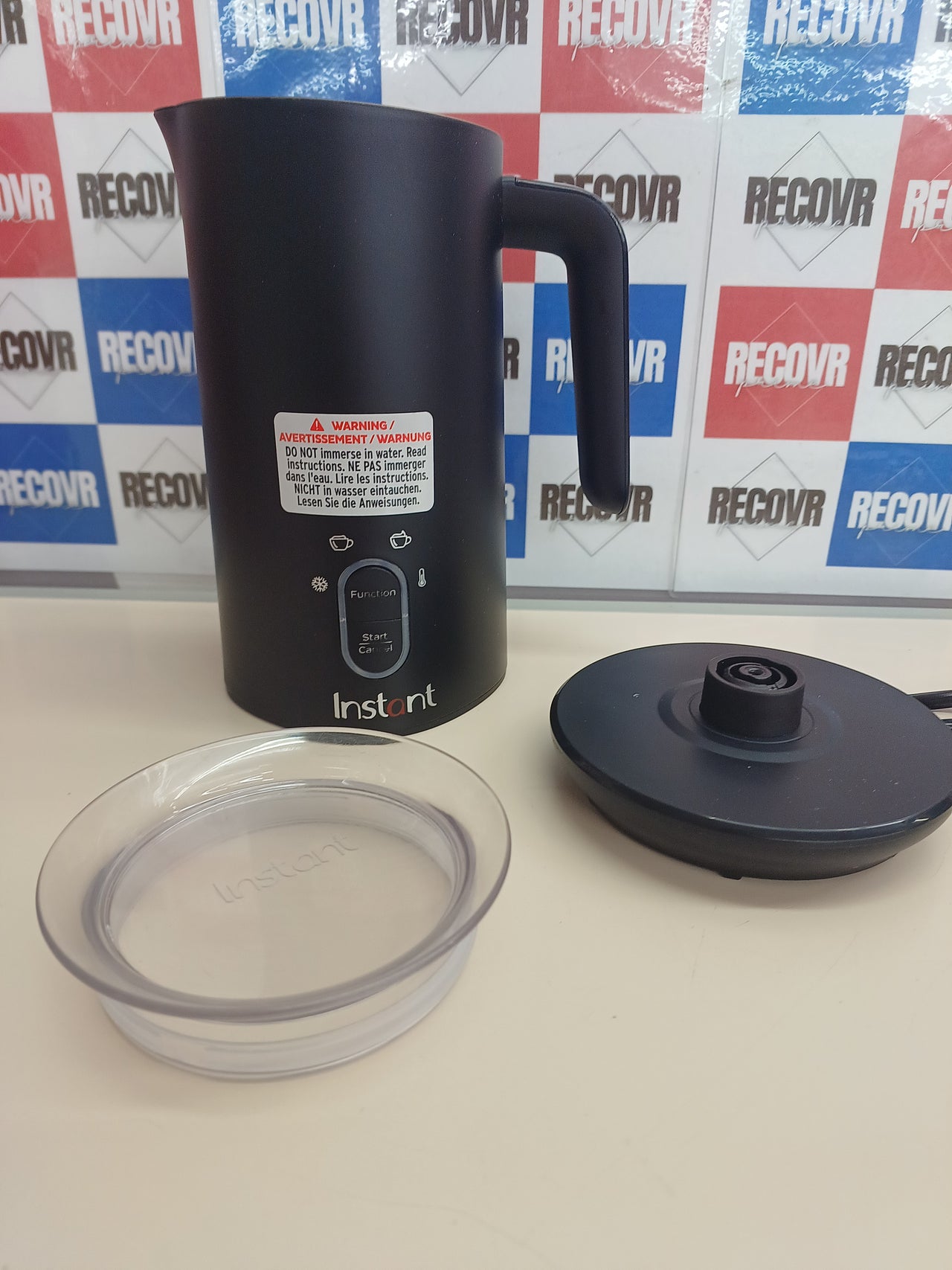 I Espumador de Leche Eléctrico 4 en 1 Origina lnstant Pot, 295ml