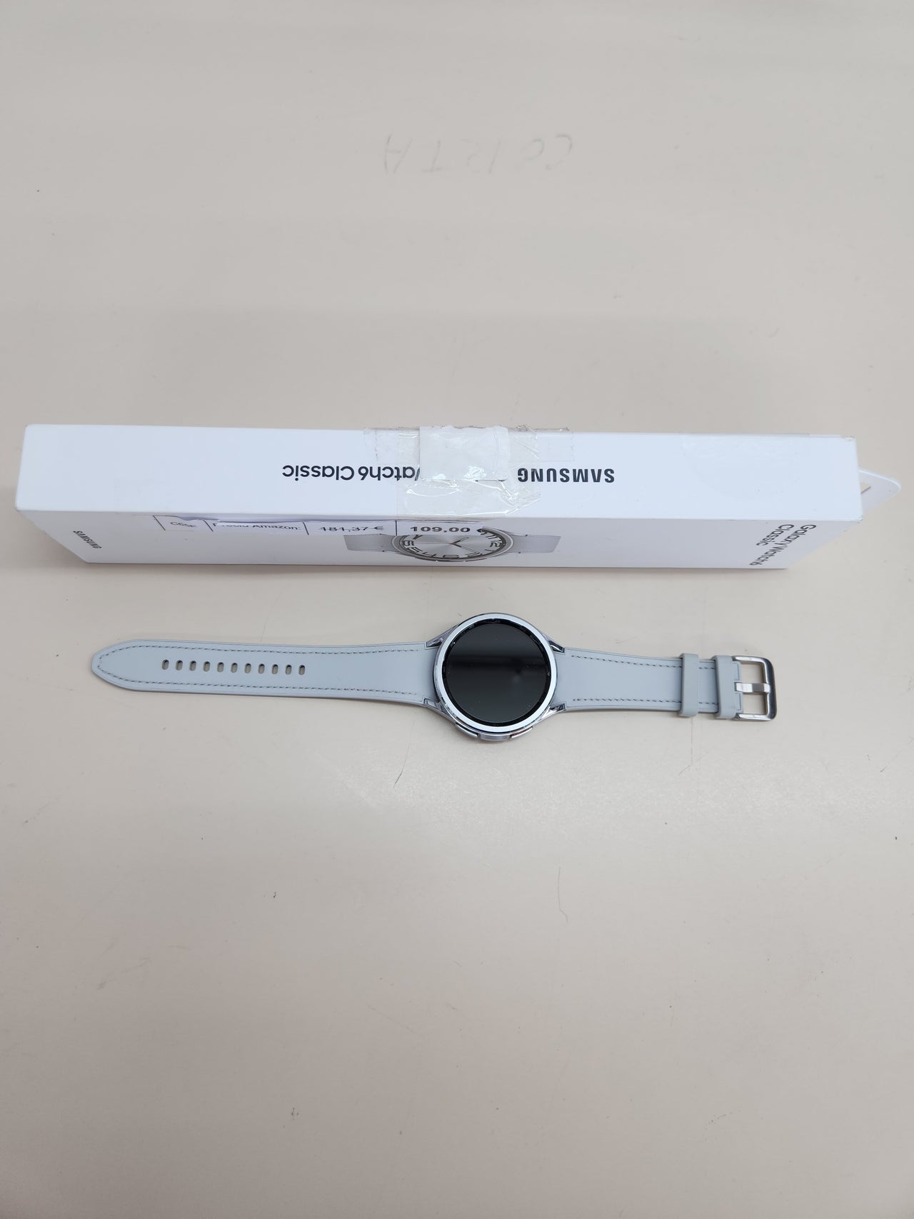Samsung Galaxy Watch 6 Classic R960 47mm, NFC, BT 5.3, Silver EU SM-R960