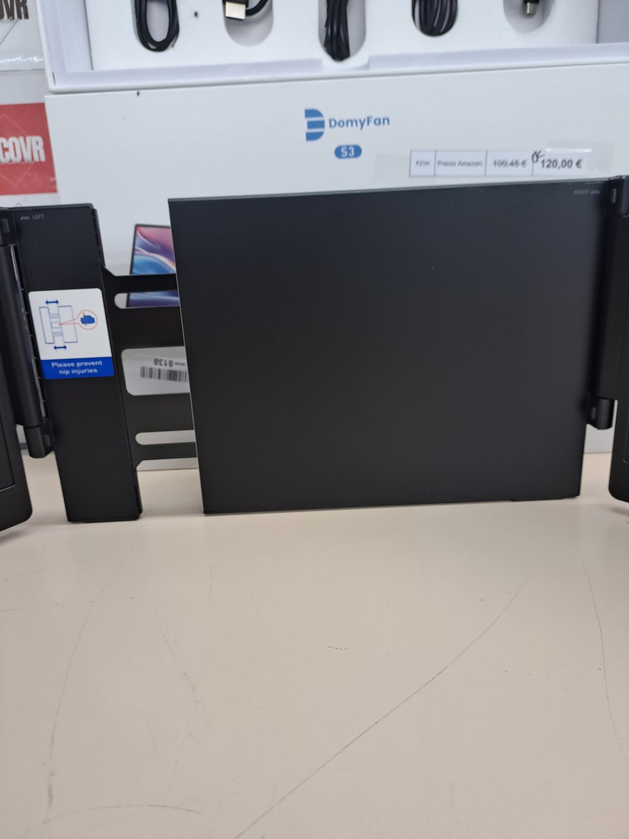 Monitor portátil triple 14” FHD extensor pantalla domyfan