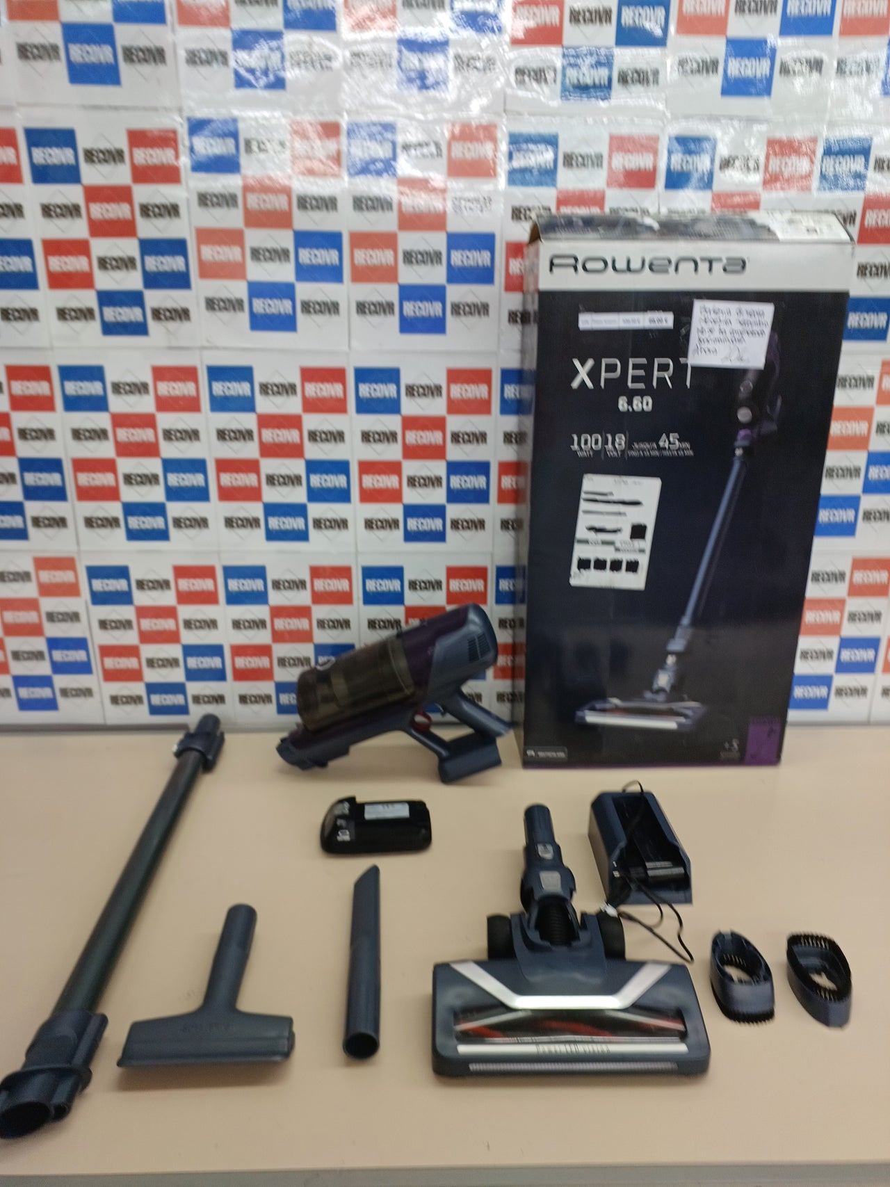 Aspiradora escoba sin cable 3 en 1 ligera – Rowenta