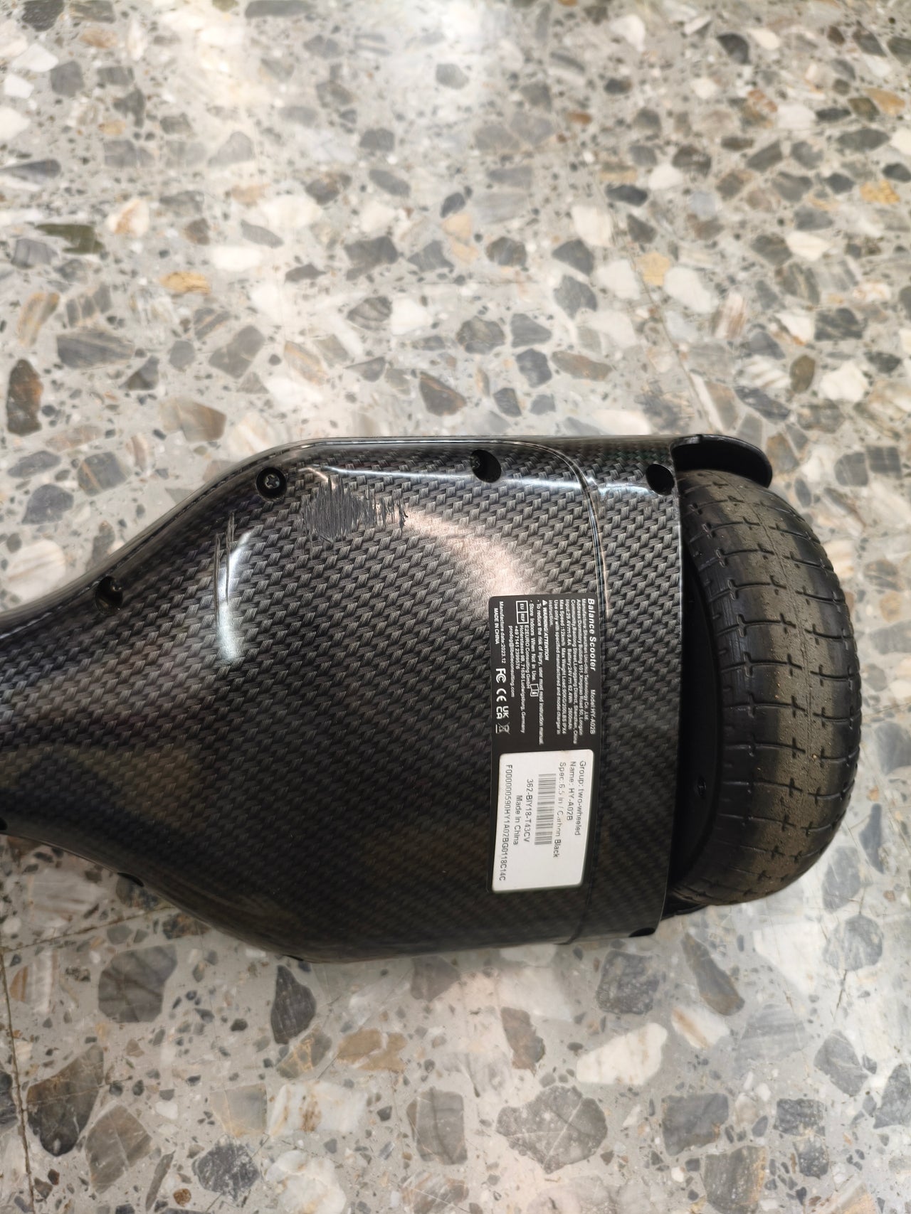 SISIGAD, hoverboard 6,5" con hoverkart, Bluetooth y LED