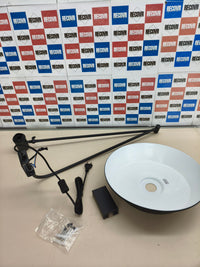 Lámpara de pared Trio Lighting Bolder negra mate para bombilla E27