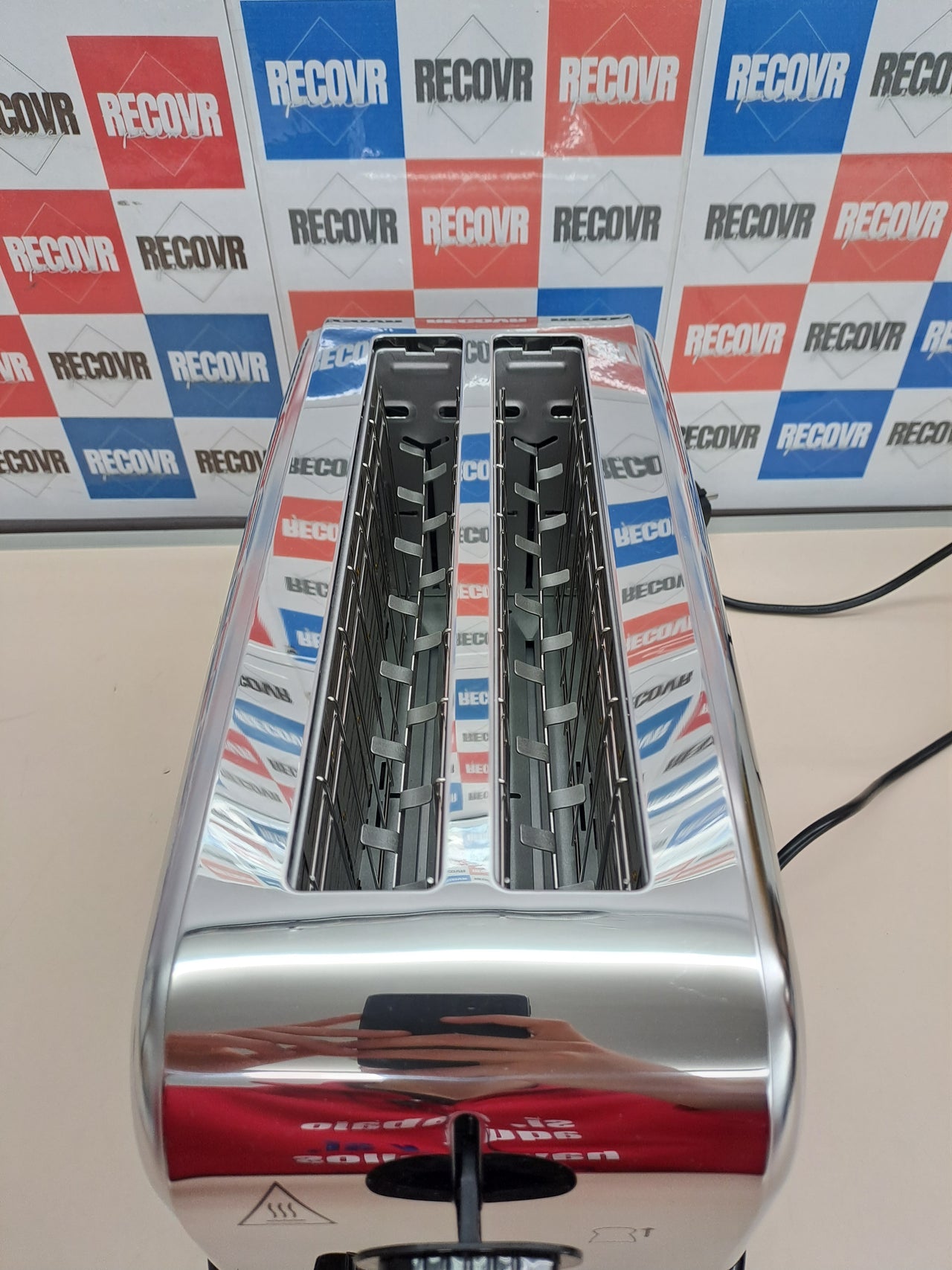 Tostadora 4 rebanadas ranuras largas – Russell Hobbs