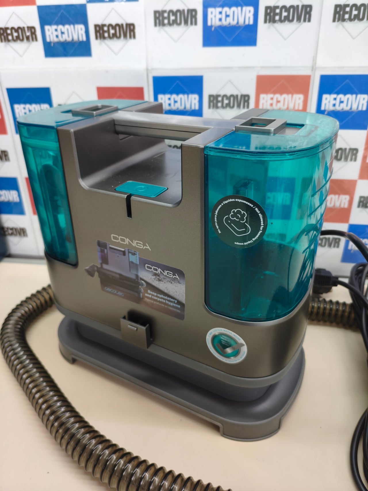 Aspirador de tapicerías Cecotec Conga Popstar 3000 CarpetClean 400W
