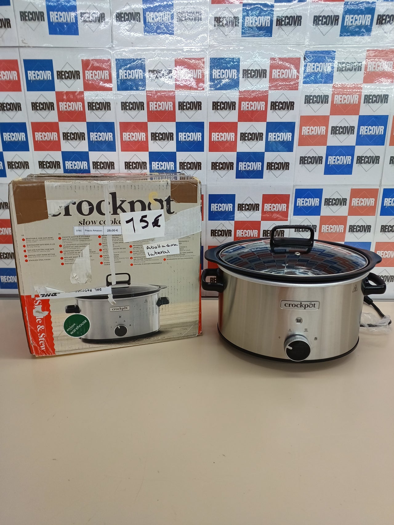 Olla cocción lenta 3,5 L apta dorar – Crockpot