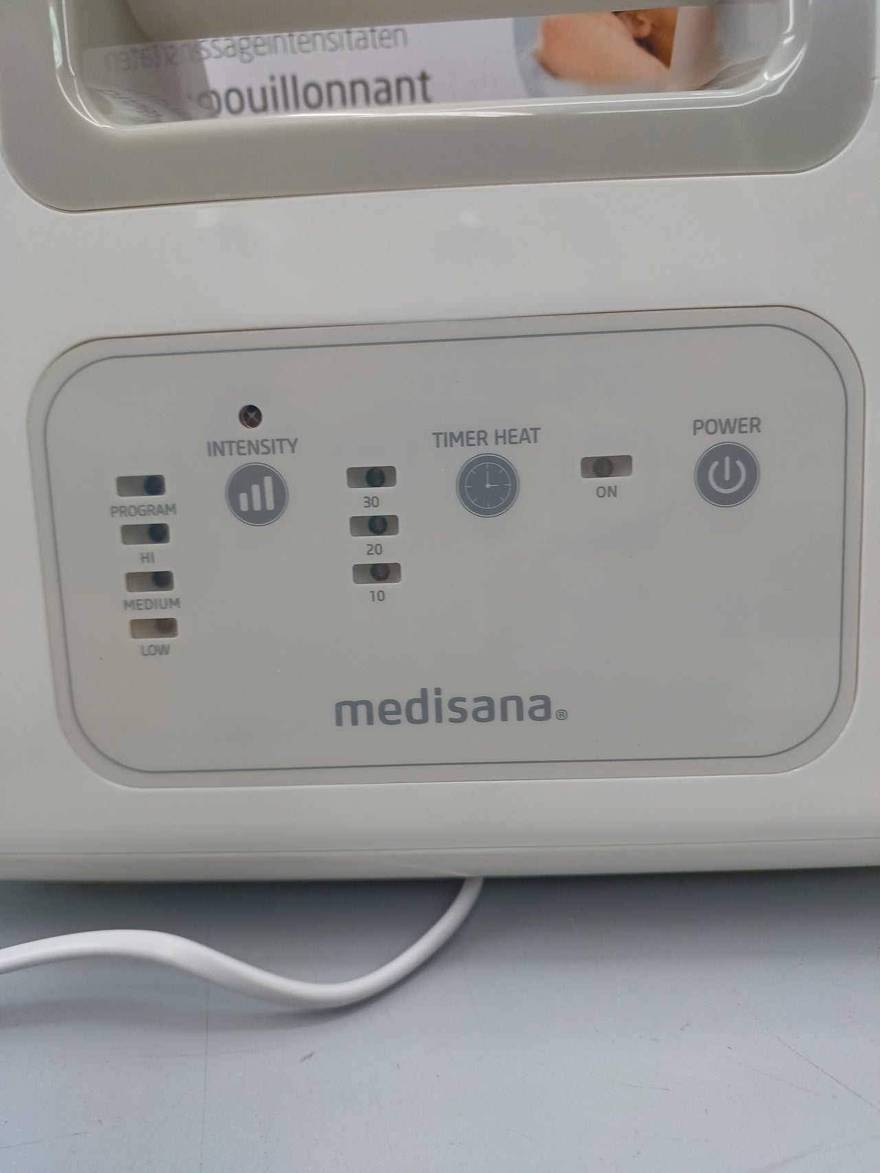 Spa burbujas con aroma, 3 intensidades, temporizador Medisana