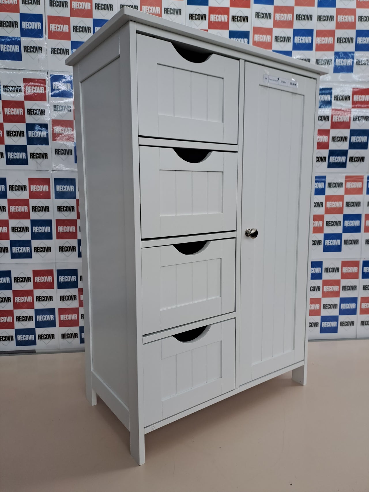 Mueble almacenamiento con cajones y armario – Vasagle