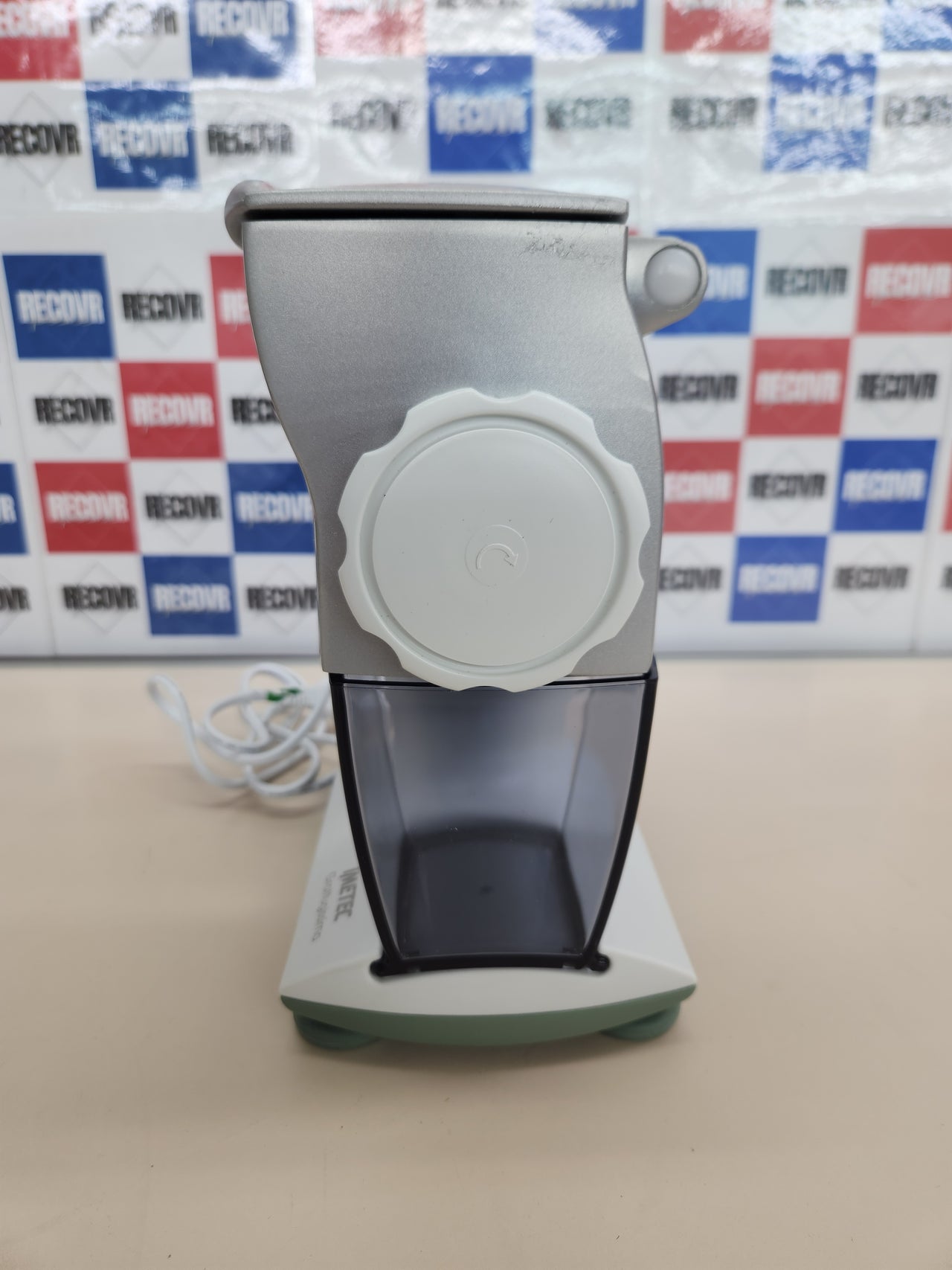 Rallador Eléctrico 150 W, Rodillo De Acero Inoxidable, Tolva De Aluminio, Recipiente Extraíble Con Tapa Frescura, Sistema De Seguridad,  Imetec Grattugissima