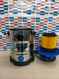 Aspirador industrial para sólidos y líquidos de 30 litros
