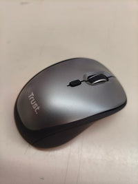 Ratón inalámbrico Trust silencioso, 800–1600 DPI, negro