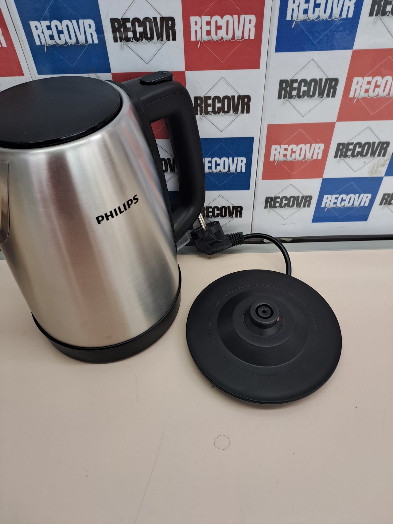 Hervidor agua 1,7 L acero inox – Philips