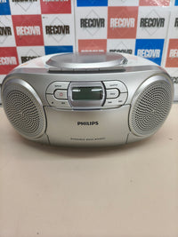 Radio CD portátil Philips AZ127/12 con casete