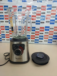 Batidora de vaso 1200W vidrio 3 programas Moulinex