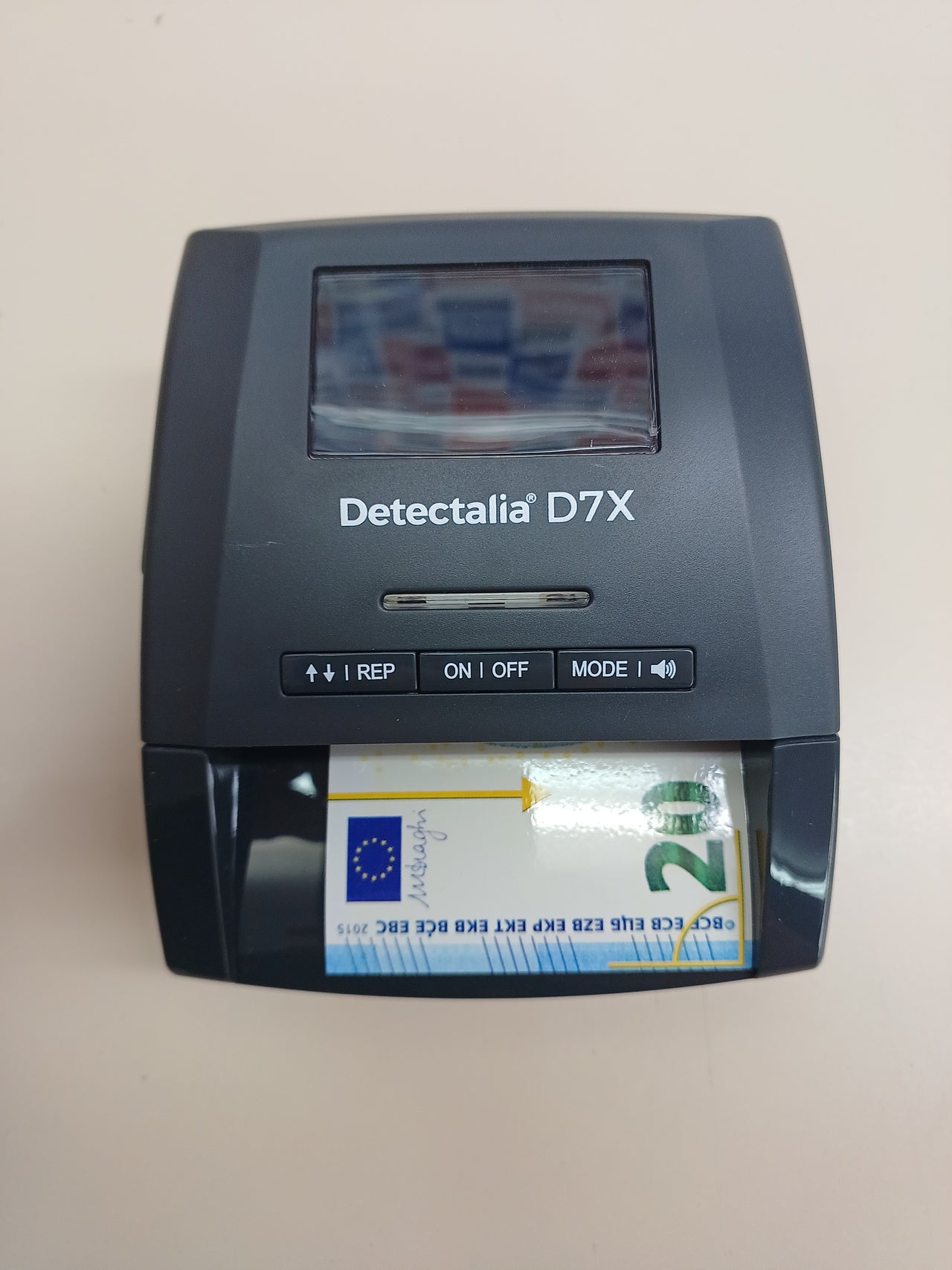 Detector billetes falsos 7 sistemas Detectalia D7X