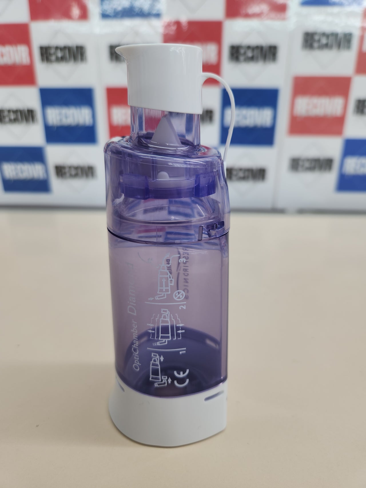 Cámara Inhaladora Philips OptiChamber Diamond Sin Mascarilla