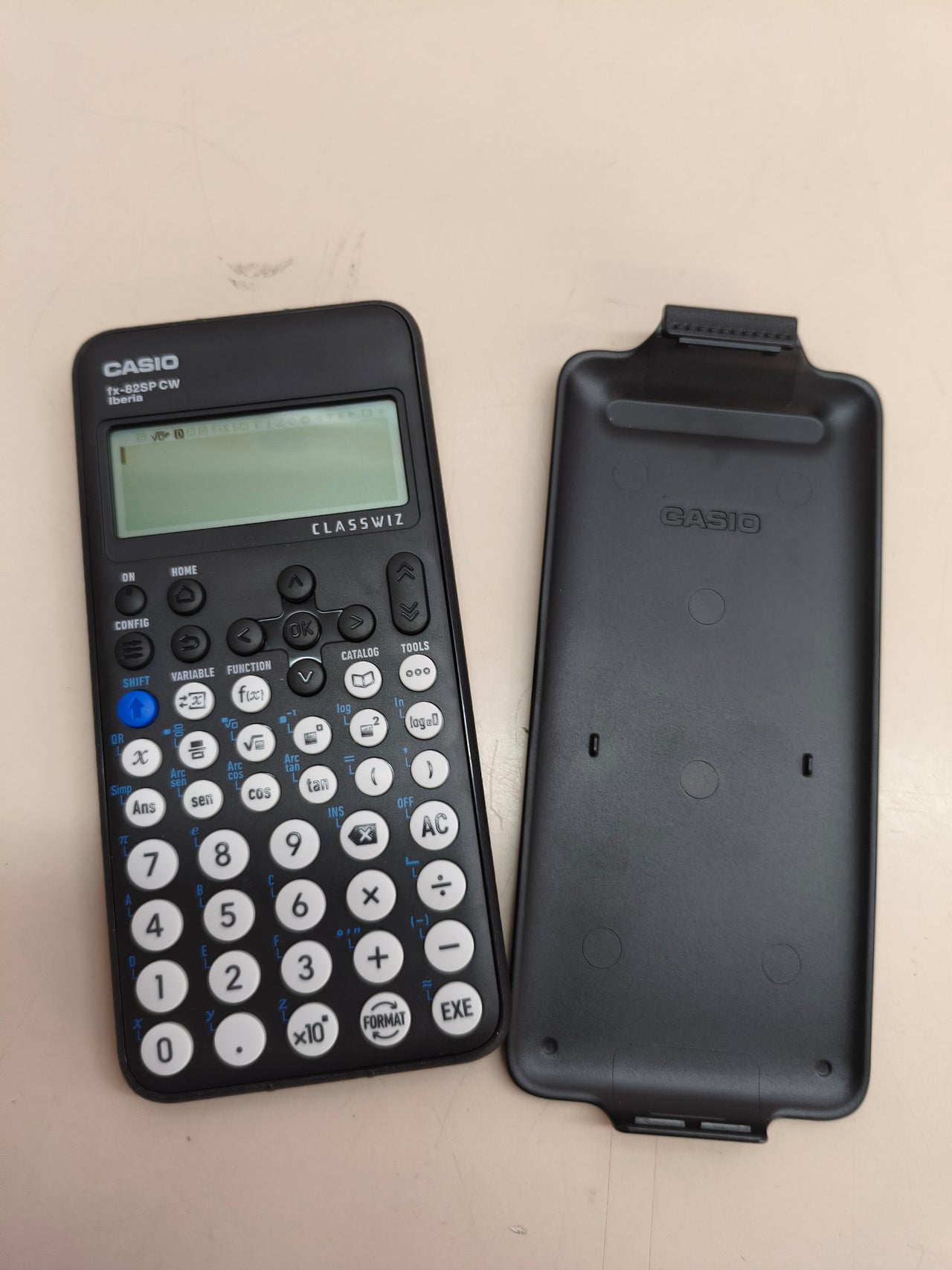 Calculadora científica Casio FX-82SP CW (gris oscuro)
