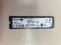 SSD para PC portátil y sobremesa NVMe 1TB Kingston NV3 PCIe 4.0 M.2
