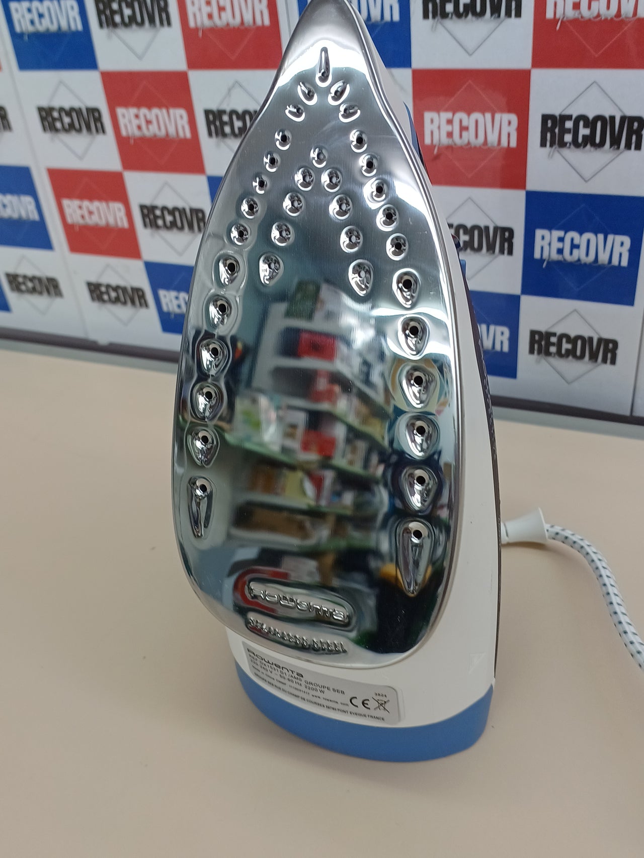 Plancha Vapor  Effective 2200W. Rowenta DX1531D1.