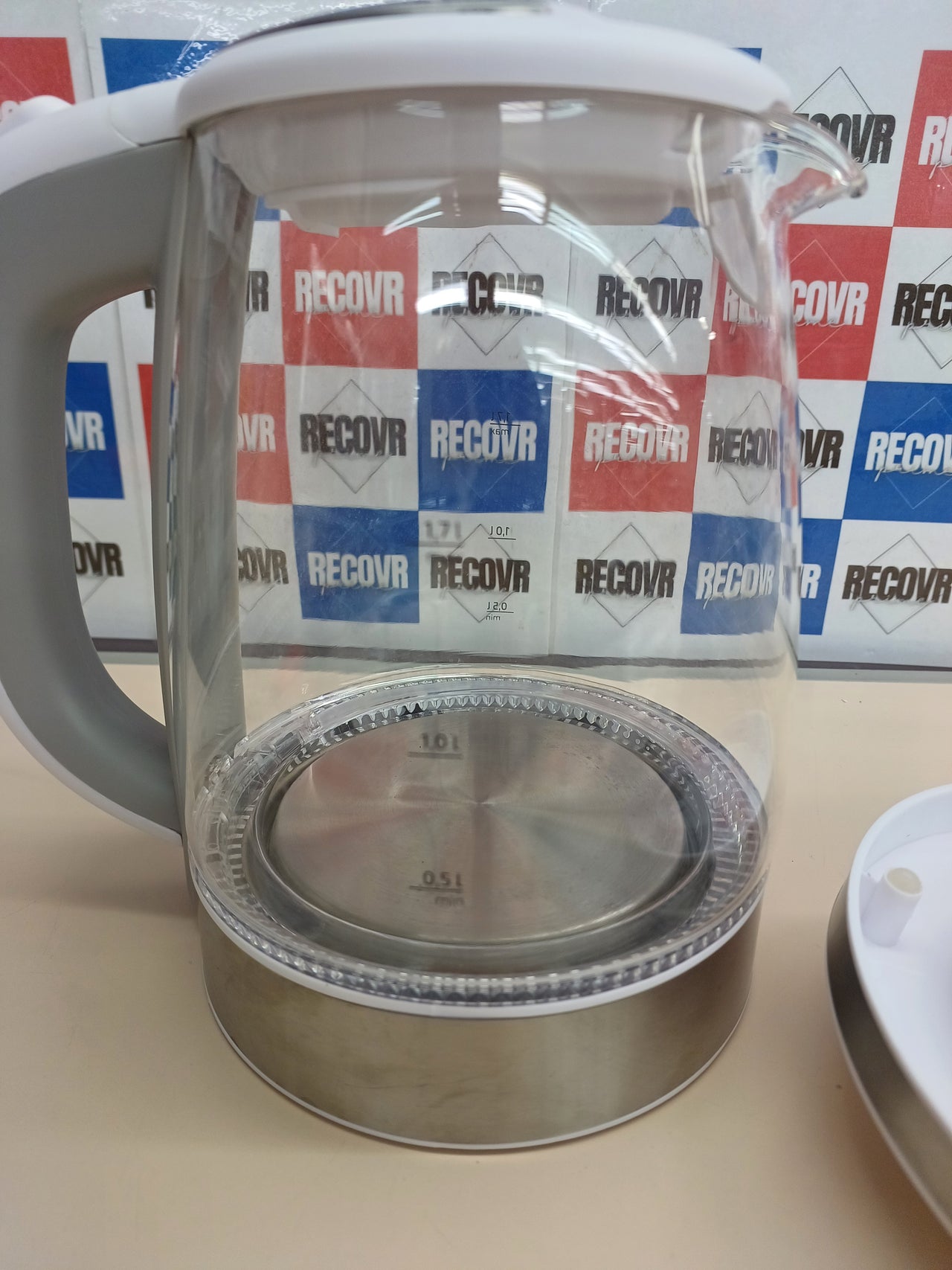 Hervidor 1,7 L 2200 W vidrio borosilicato Cecotec