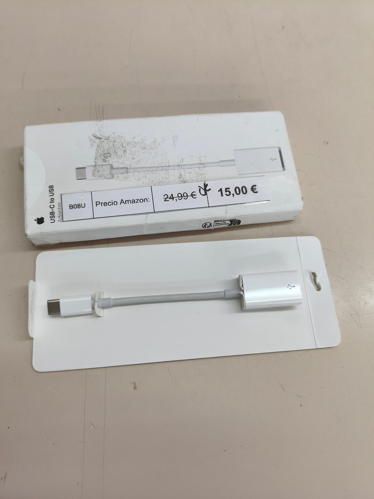 Apple Adaptador de USB-C a USB