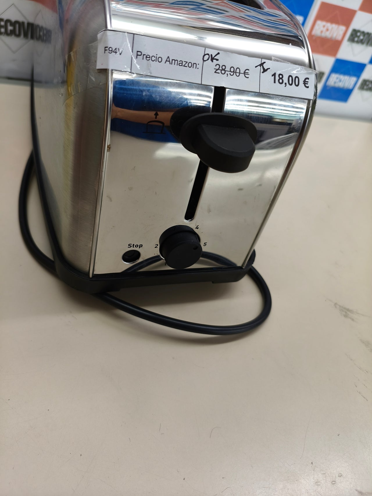 Tostador Moulinex Classic de 2 ranuras largas 1400W acero inoxidable