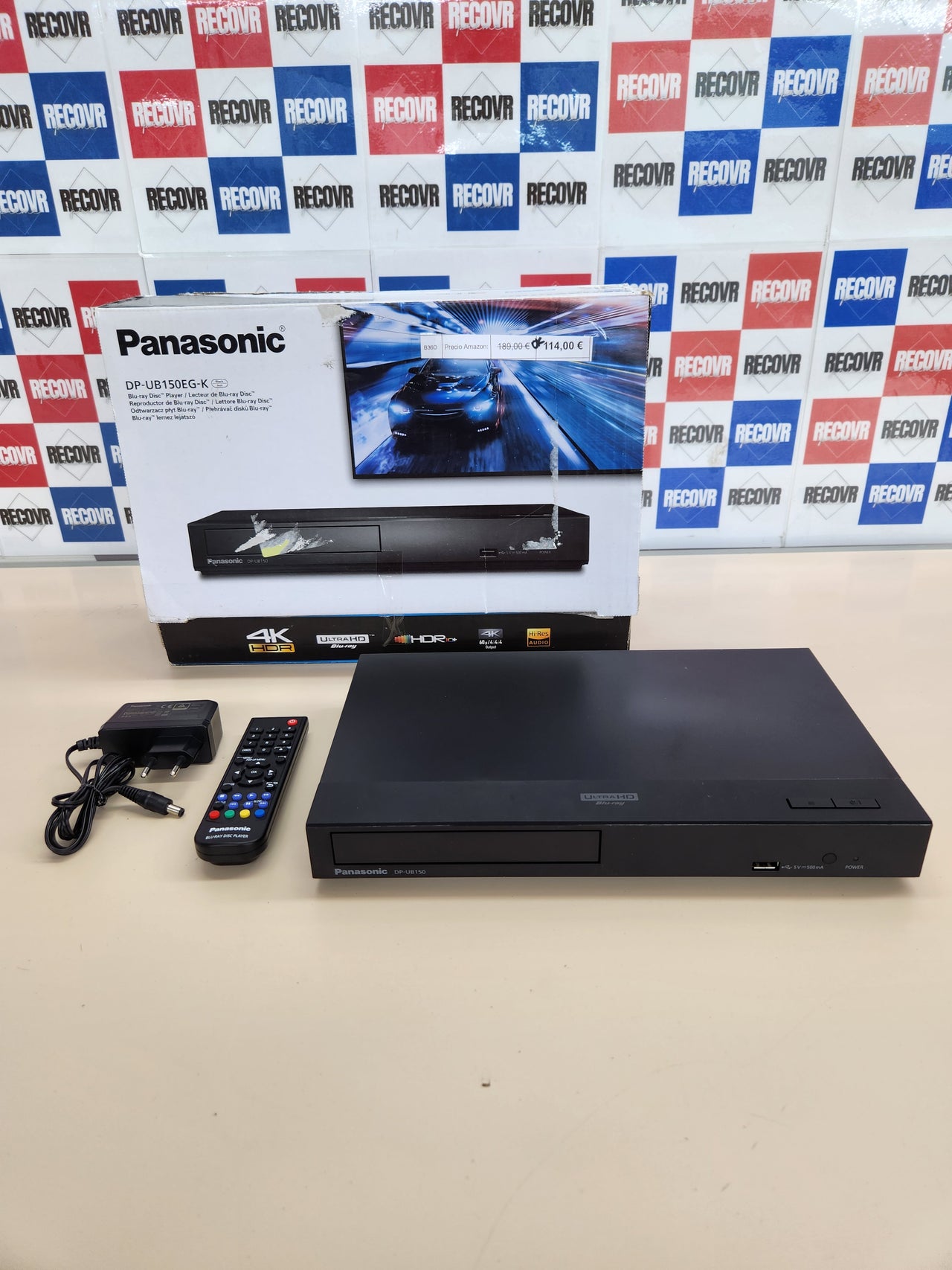 Reproductor Blu-ray 4K Panasonic DP-UB150