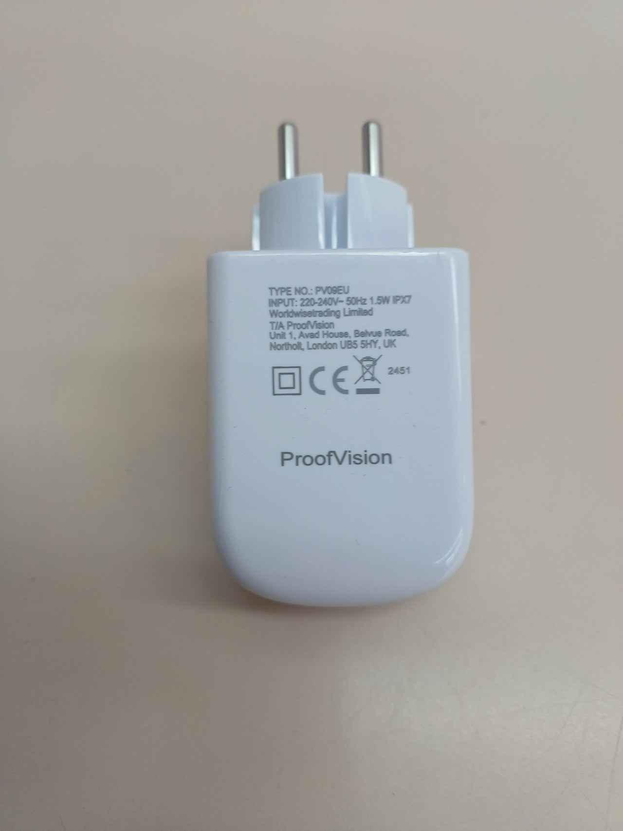Cargador pared inalámbrico para cepillo Oral-B/Braun - ProofVision