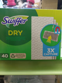 Thumbnail for Swiffer Recambios de polvo para escoba 40 piezas, para atrapar y atrapar 3 veces más polvo, suciedad y pelo que una escoba tradicional.