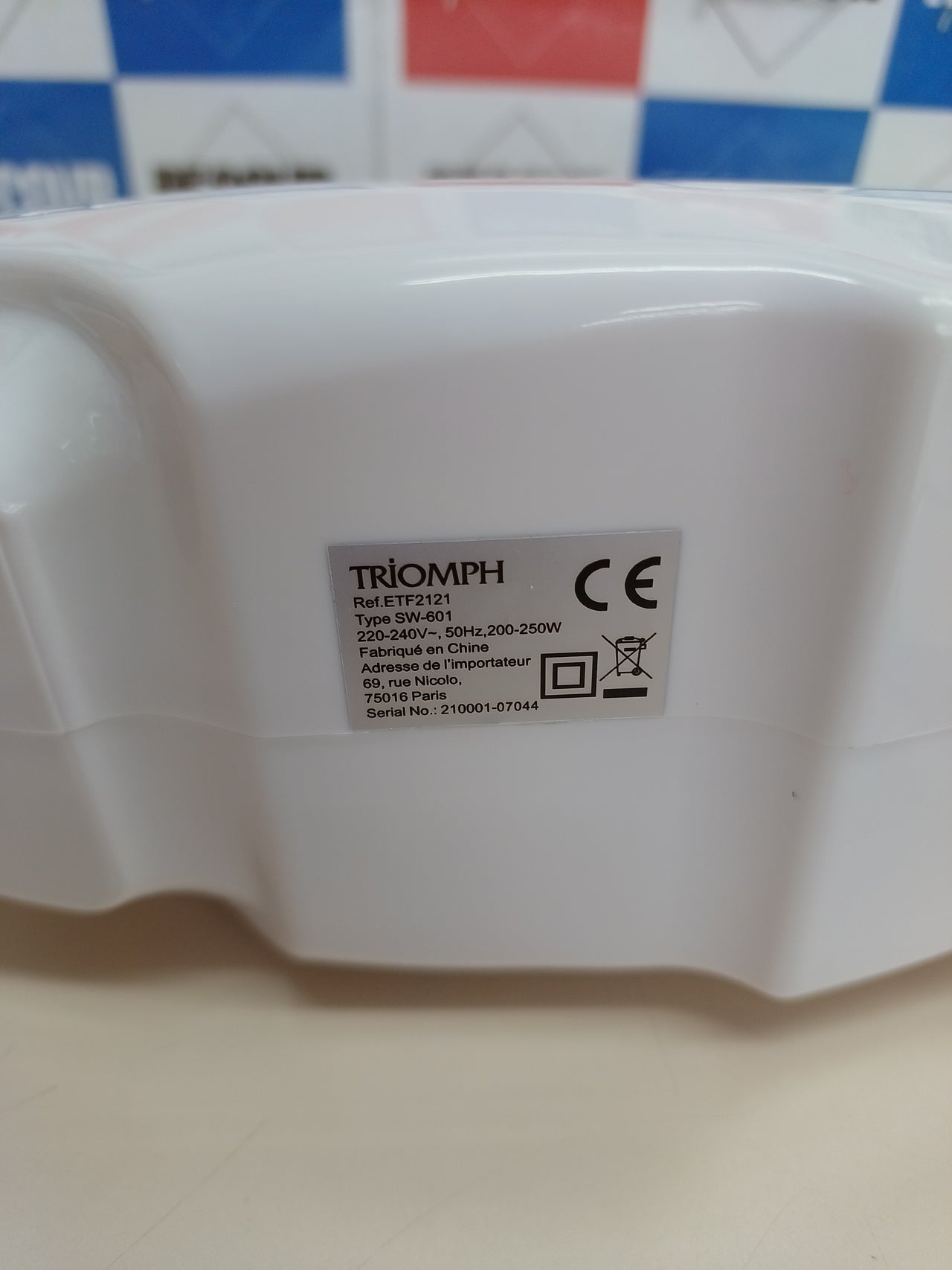 Batidora de Mano Triomph ETF2121 250W