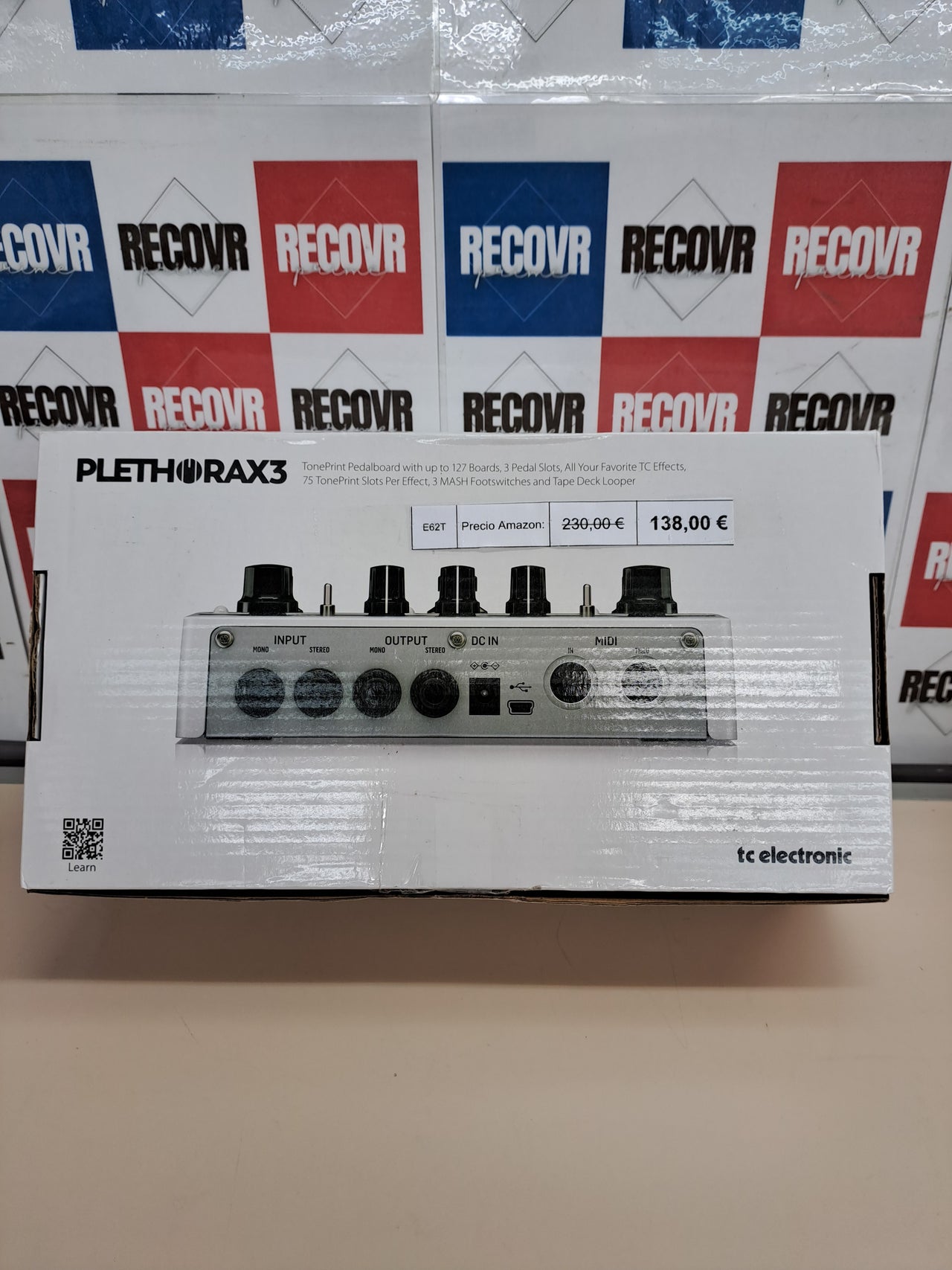 Pedal multiefectos guitarra Plethora X3 TC Electronic