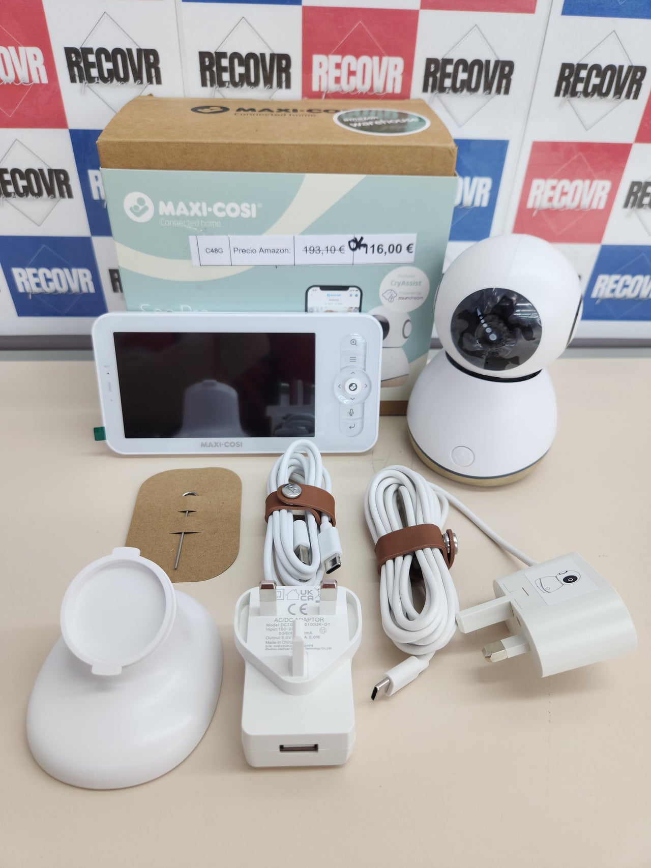 Monitor bebé Video Ultra HD (2K) Maxi-Cosi
