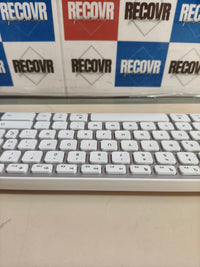 Teclado QWERTY con cable Bluestork para Mac, blanco