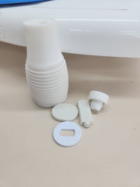 Thumbnail for Tabla 360º 100 kg para bañera con asa, Océano, Marca española, Asiento Giratorio, ,De Agarre, Adultos, Baño, Blanco y Azul Mobiclinic
