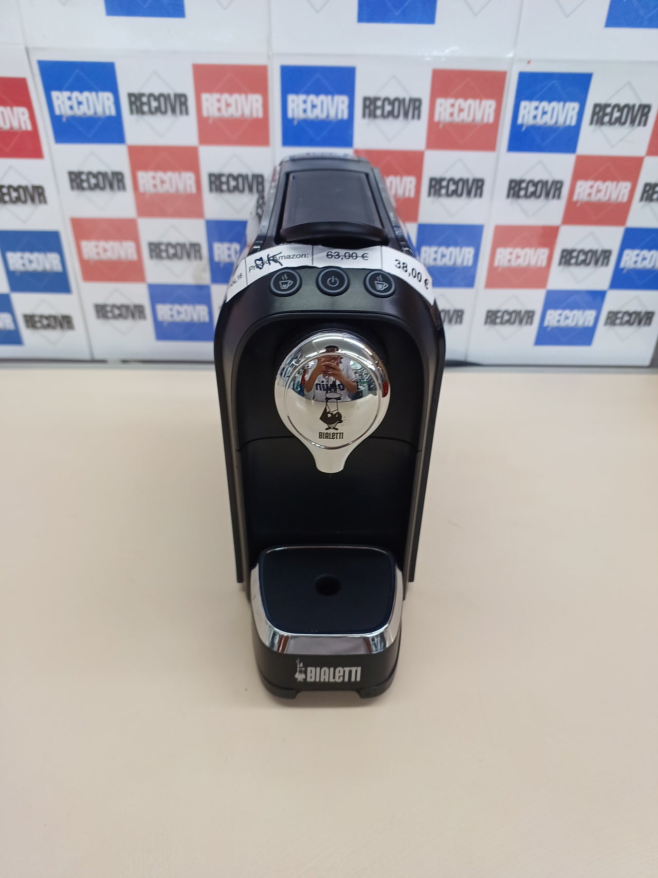 Cafetera Espresso 1200W para Cápsulas de AluminioBialetti Sarribaer