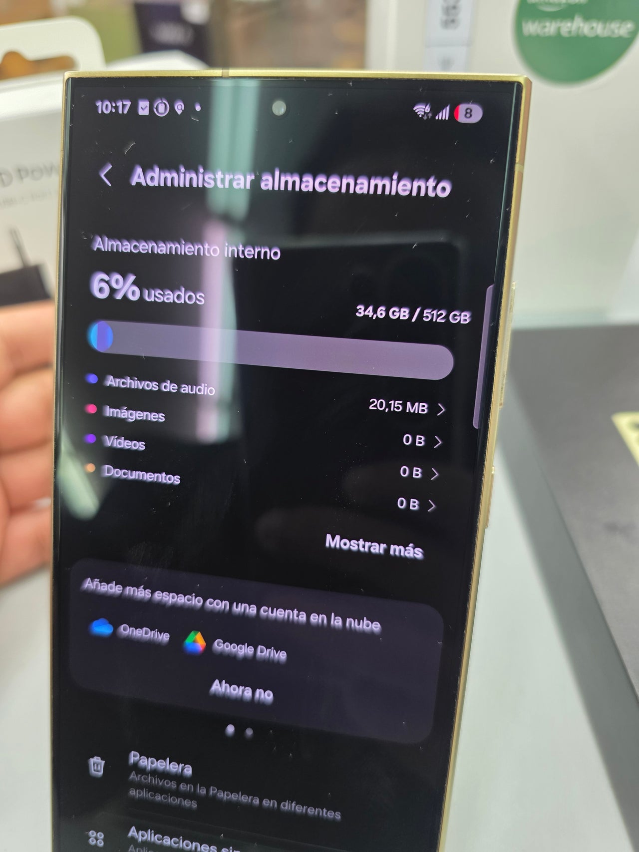 Samsung Galaxy S24 Ultra 512GB Cargador 45W Amarillo Titanium